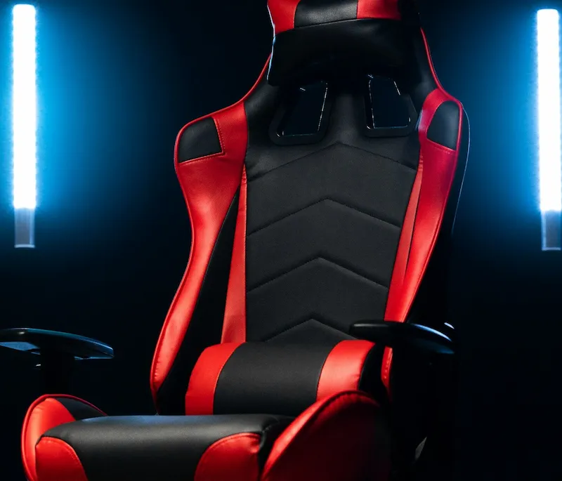 Ergonomic chair with lumbar support